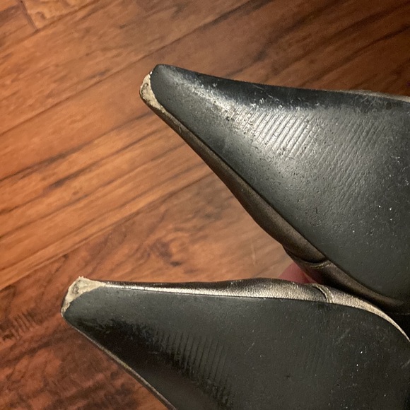 BCBGirls Pewter Heels - Picture 5 of 6